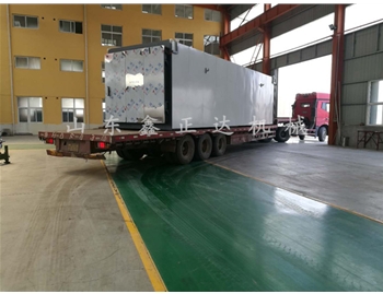 發往黑龍江伊春的75立方滅菌柜